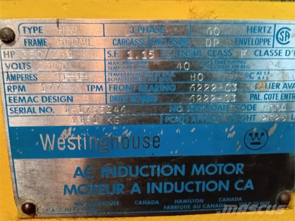 Westinghouse HSB Industriālie dzinēji