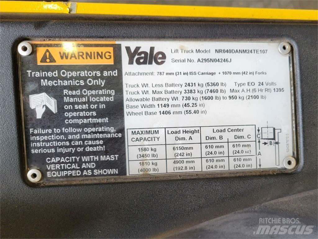 Yale NR040DANM24TE107 Būvniecība- Citi