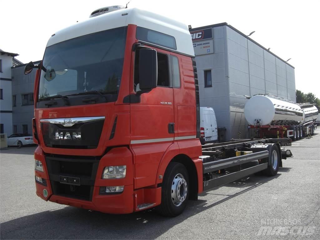 MAN 18360XXL TGX / LBW Šasija ar kabīni