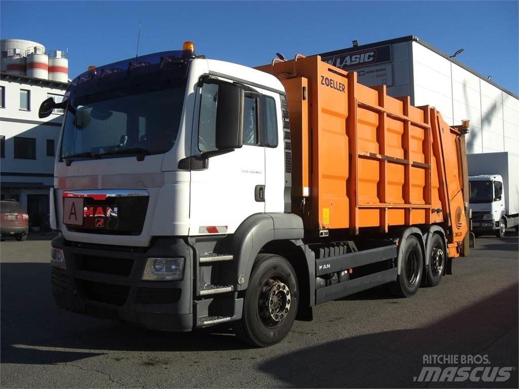 MAN 26320L TGS Atkritumu izvešanas transports