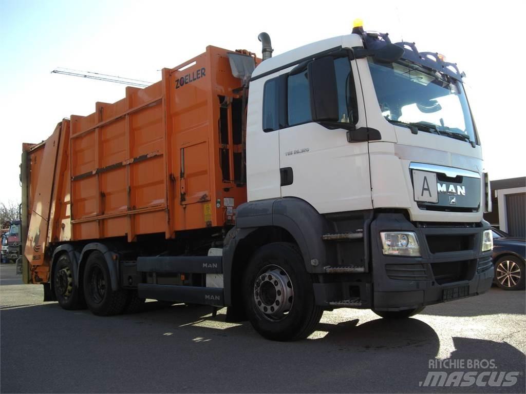 MAN 26320L TGS Atkritumu izvešanas transports