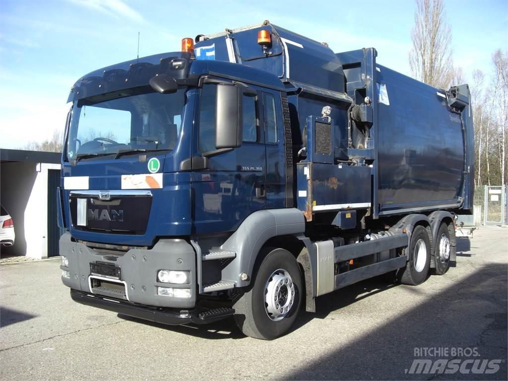 MAN 26360FNLL / RECHTSGEST. Atkritumu izvešanas transports
