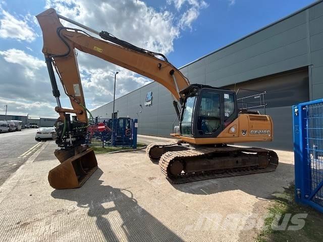 CASE CX210C Kāpurķēžu ekskavatori