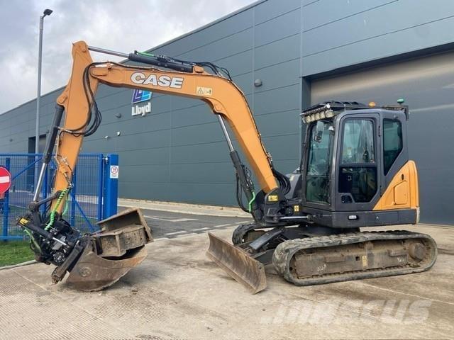 CASE Cx80c Kāpurķēžu ekskavatori