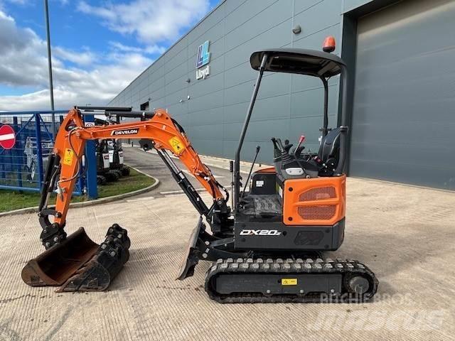 Develon DX20z-7 Kāpurķēžu ekskavatori