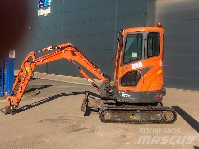 Develon DX27z Kāpurķēžu ekskavatori