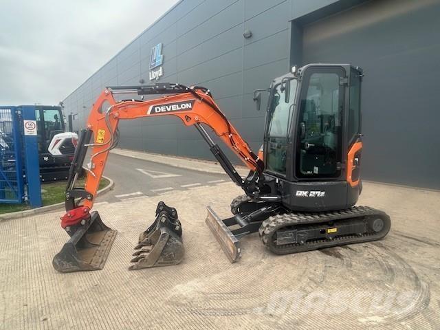 Develon Dx27z-7 Kāpurķēžu ekskavatori