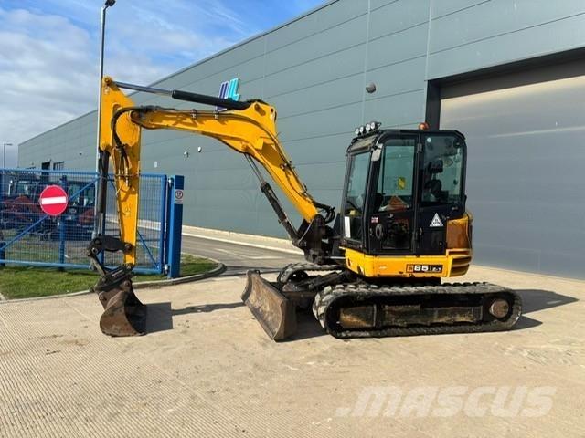 JCB 85Z-1 Kāpurķēžu ekskavatori
