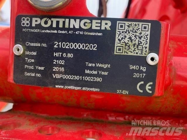 Pöttinger HIT6.80 Grābekļi un siena ārdītāji