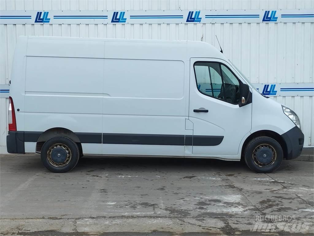 Vauxhall Movano Vieglais kravas automobilis/izkraušana no sāniem