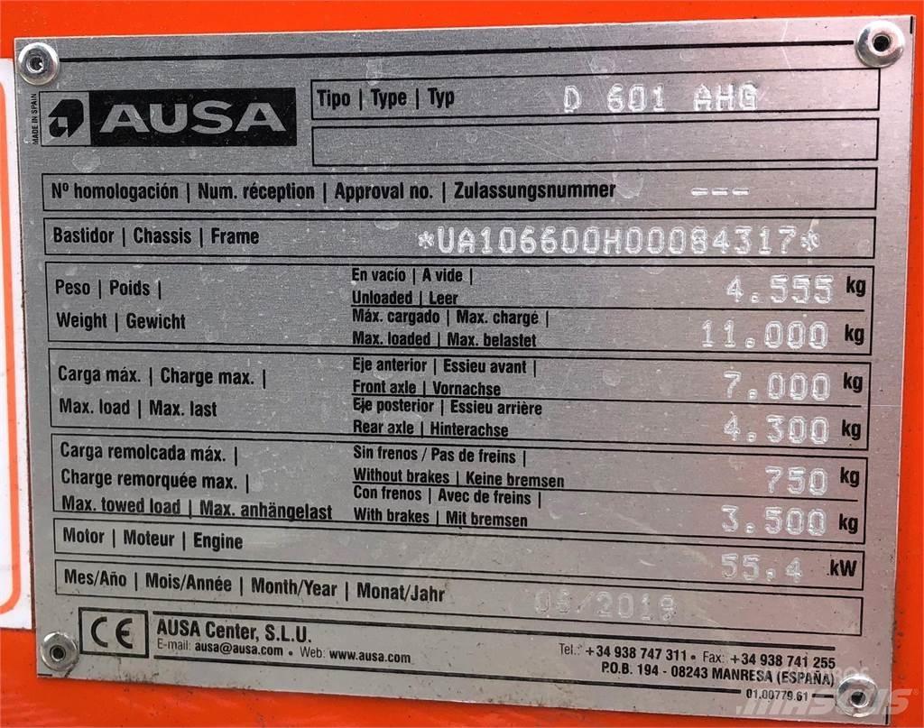 Ausa D601AHG Mini pašizgāzēji