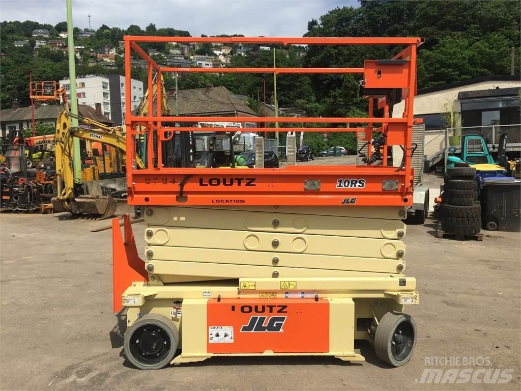 JLG 10RS Šķerveida pacēlāji