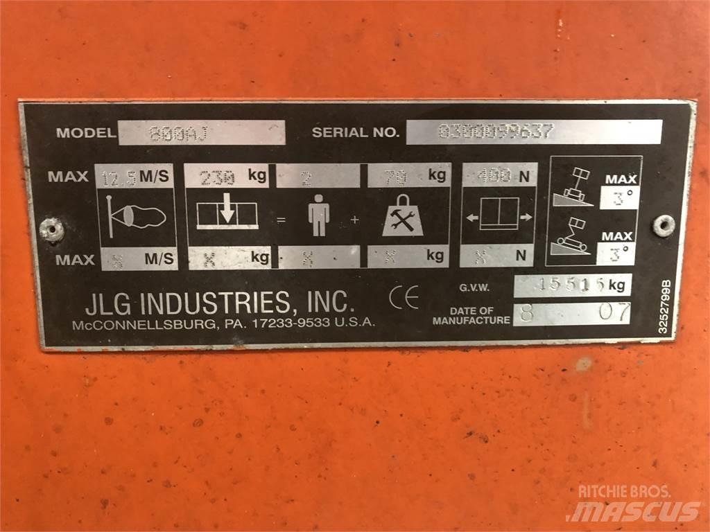 JLG 800AJ Citi pacēlāji un platformas