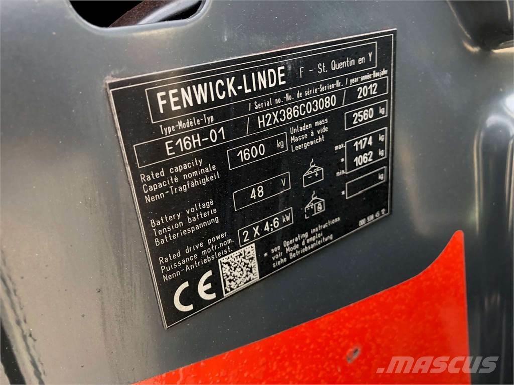 Linde E16H-01 Autokrāvēji - citi