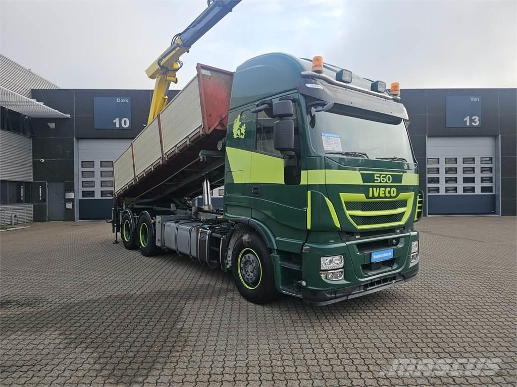 Iveco Stralis 560 6x4 Kabeļu pacēlājs nomontējamām kravas mašīnām