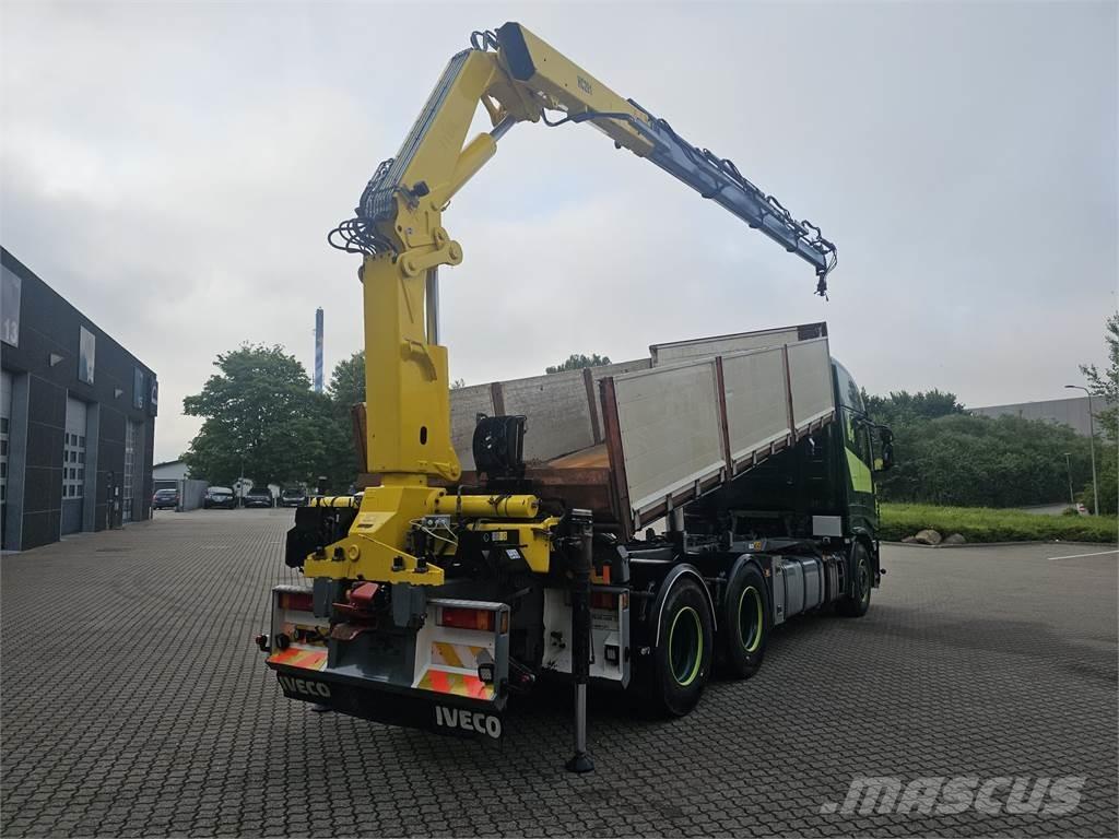 Iveco Stralis 560 6x4 Kabeļu pacēlājs nomontējamām kravas mašīnām