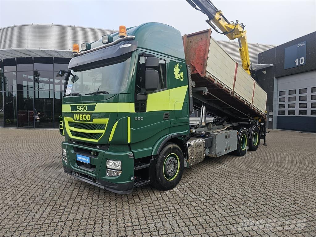 Iveco Stralis 560 6x4 Kabeļu pacēlājs nomontējamām kravas mašīnām