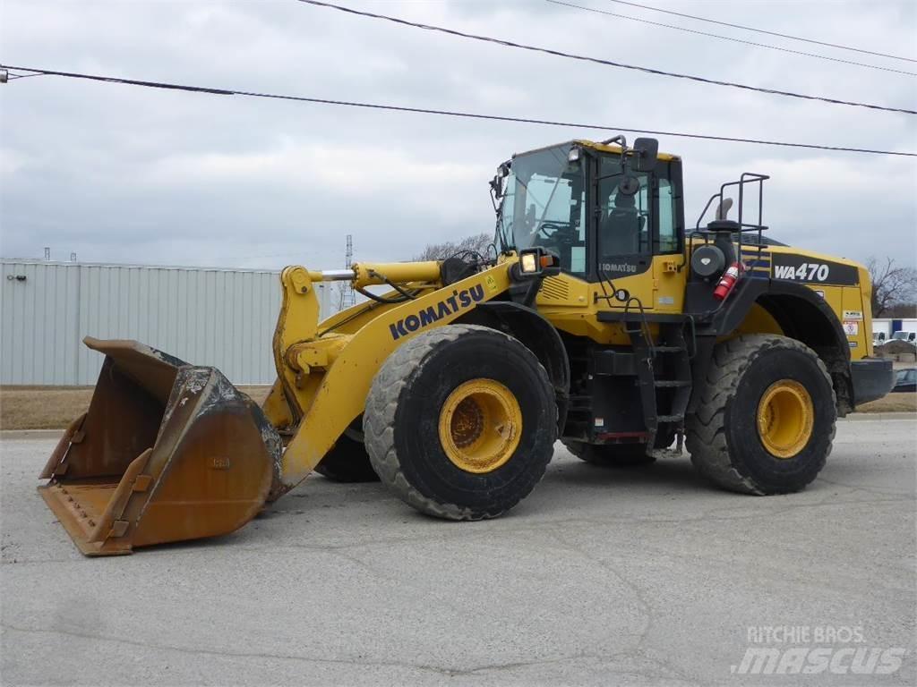 Komatsu WA470-8 Iekrāvēji uz riteņiem