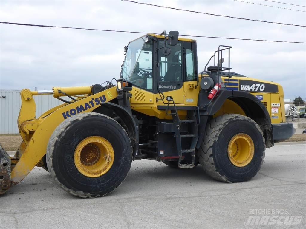 Komatsu WA470-8 Iekrāvēji uz riteņiem
