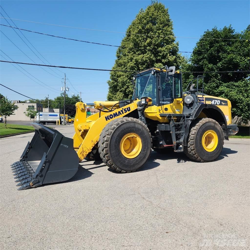 Komatsu WA470-8 Iekrāvēji uz riteņiem