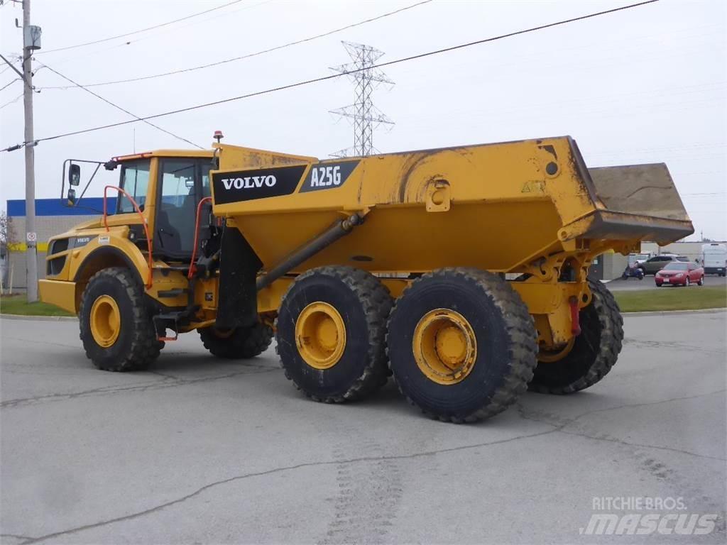 Volvo A25G Artikulētie pašizgāzēji