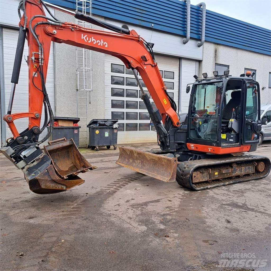 Kubota KX080-4 Mini ekskavatori < 7 t