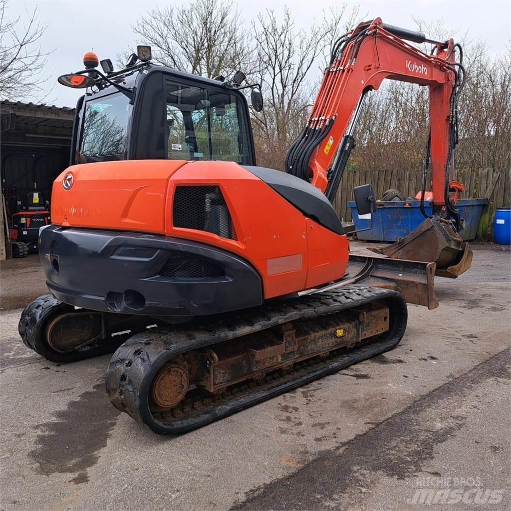 Kubota KX080-4 Mini ekskavatori < 7 t