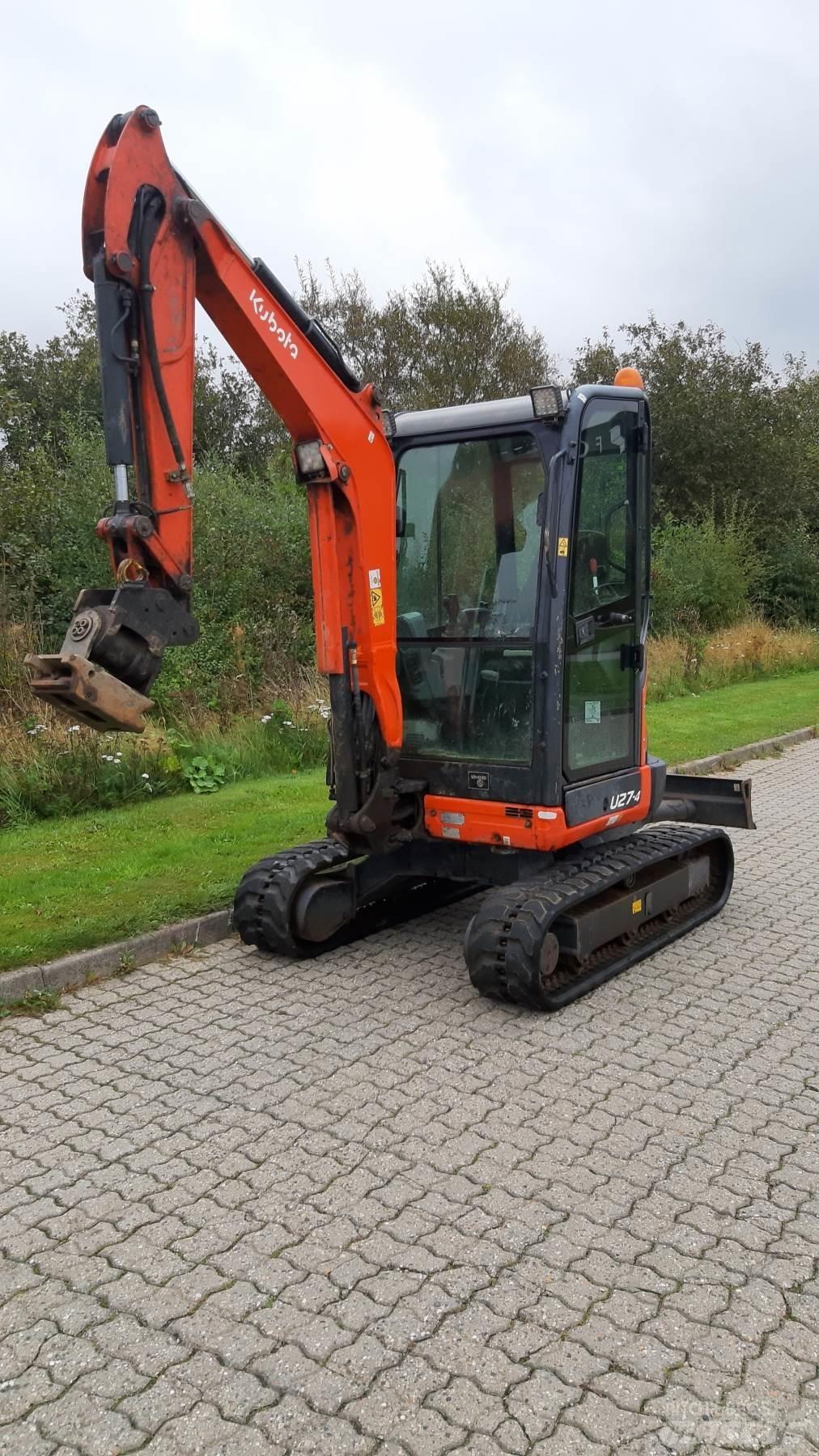 Kubota U27-3 Mini ekskavatori < 7 t