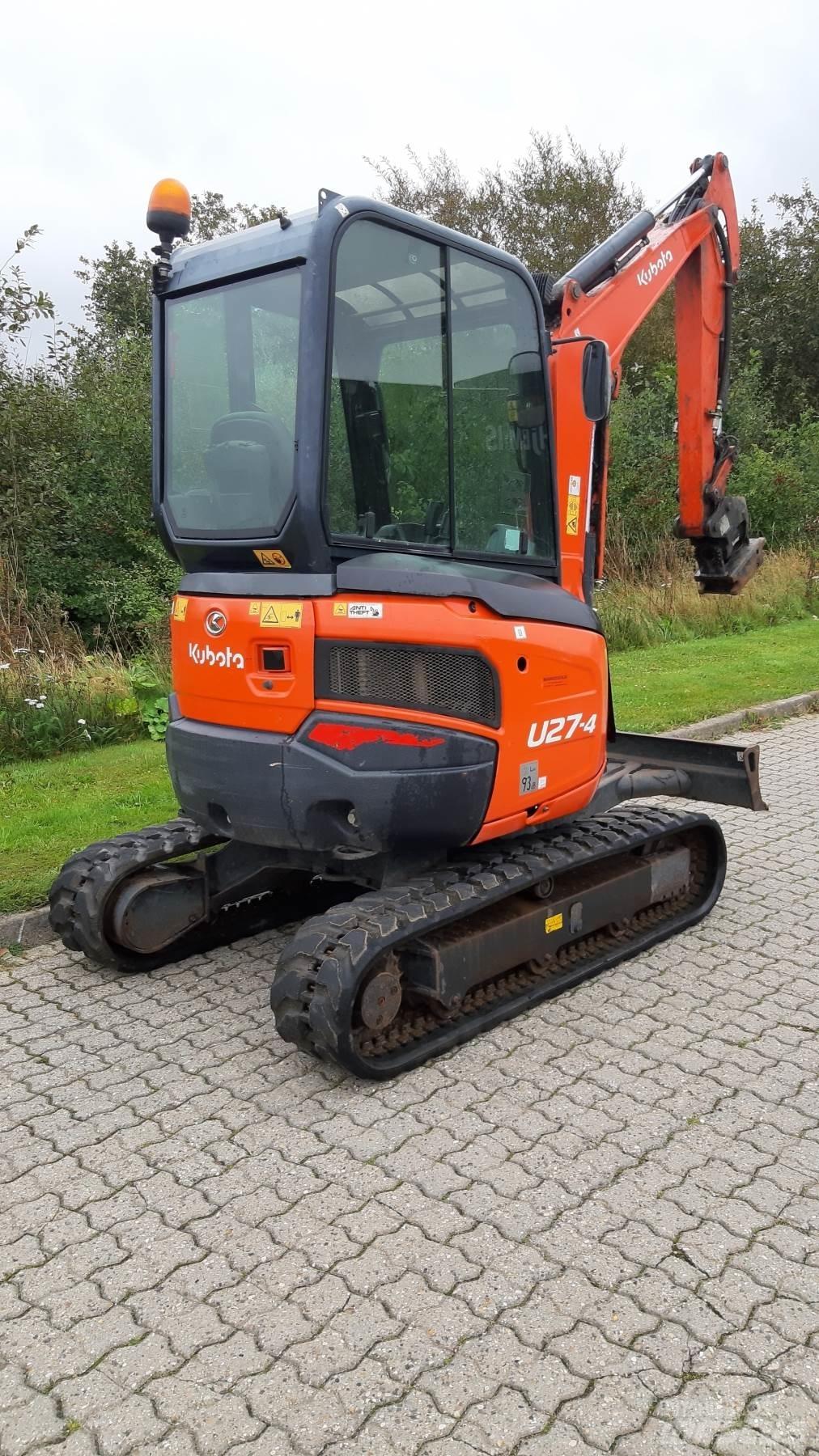 Kubota U27-3 Mini ekskavatori < 7 t
