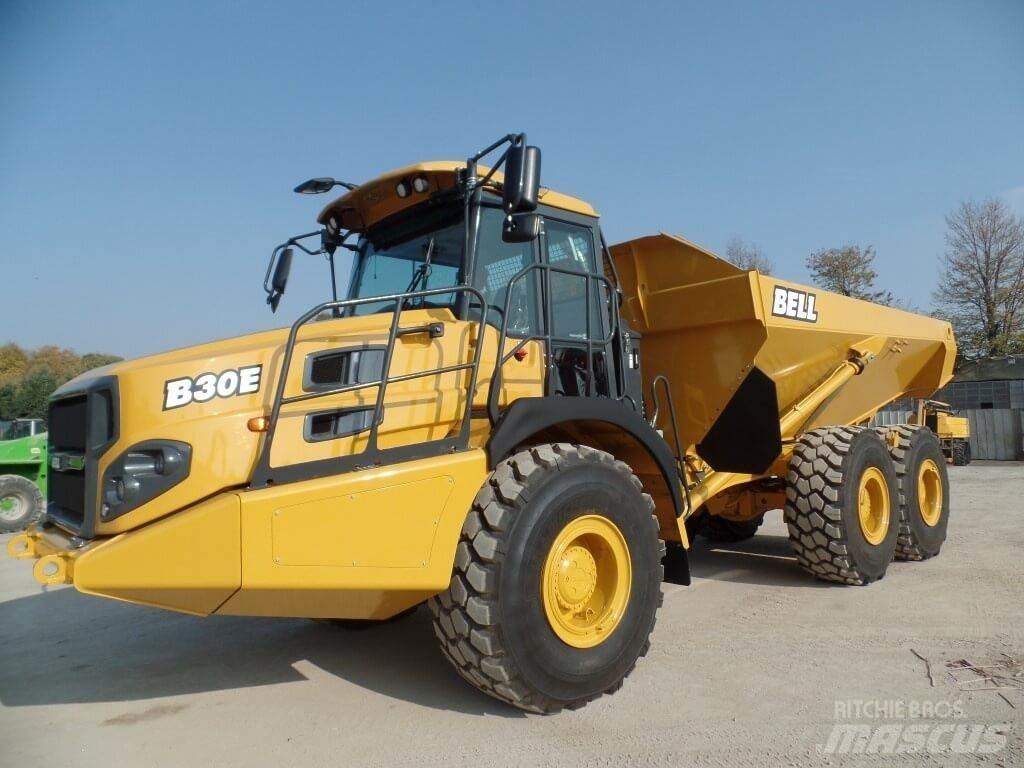Bell B30E – 6X6 Mini pašizgāzēji