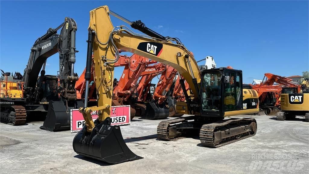 CAT 320D Kāpurķēžu ekskavatori