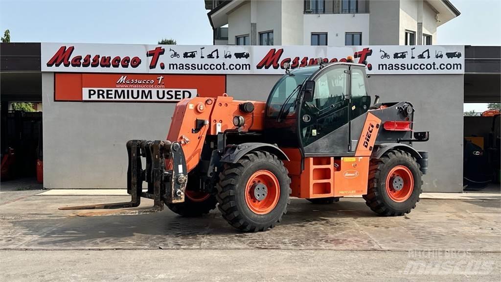 Dieci Hercules 120. 10 Teleskopiskie manipulatori