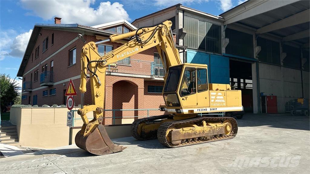 Fiat-Allis FE20HD Kāpurķēžu ekskavatori