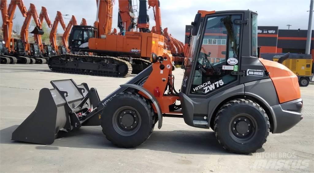 Hitachi ZW75 – 6C Iekrāvēji uz riteņiem