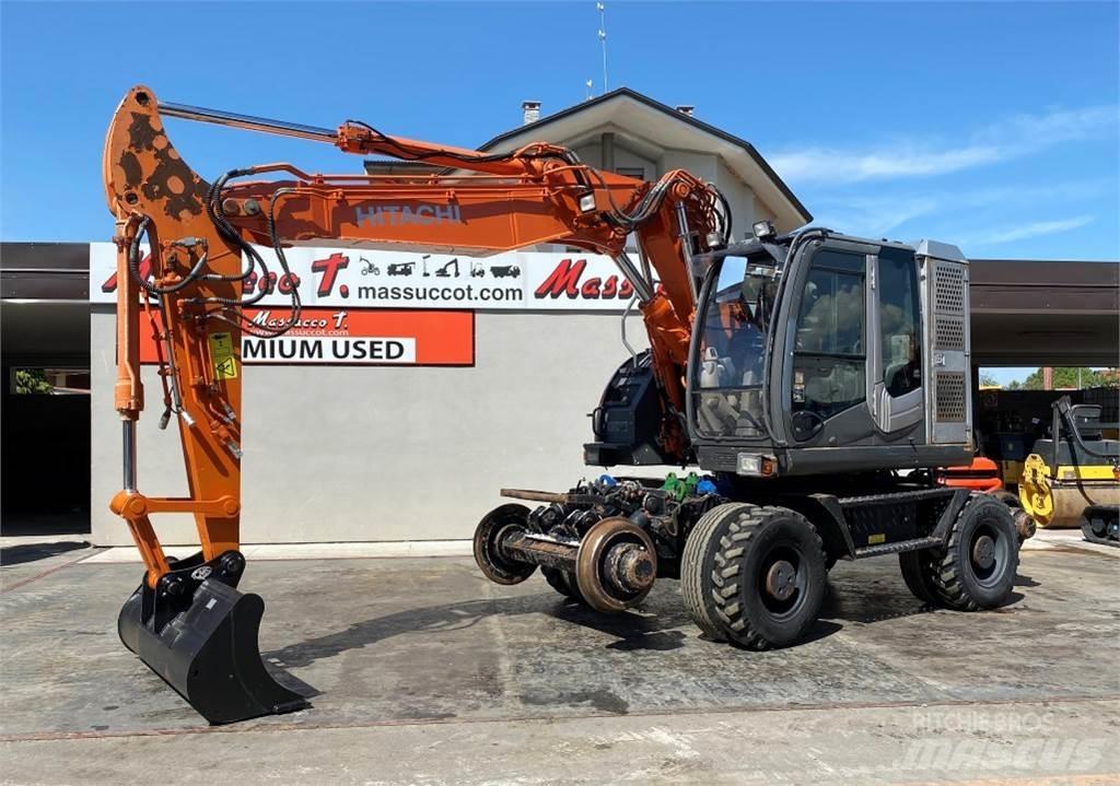 Hitachi ZX170PRR Ekskavatori uz riteņiem