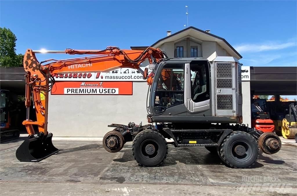 Hitachi ZX170PRR Ekskavatori uz riteņiem