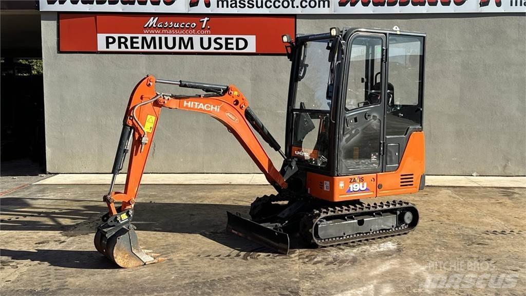 Hitachi ZX19-5A CR Kāpurķēžu ekskavatori