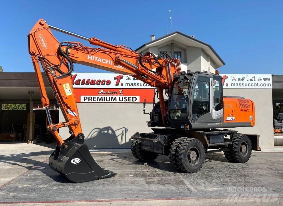 Hitachi ZX210W-3 Ekskavatori uz riteņiem