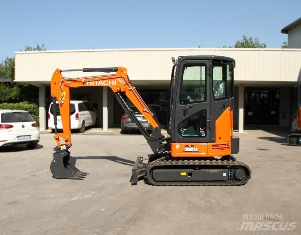 Hitachi ZX26U-6 CR Mini ekskavatori < 7 t