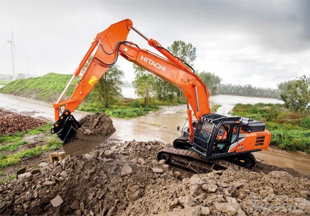 Hitachi ZX350LCN-7 Kāpurķēžu ekskavatori
