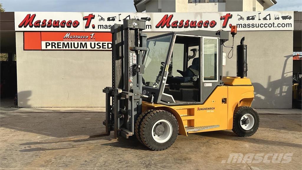 Jungheinrich DFG660 Tehnika ar dīzeļa dzinēju