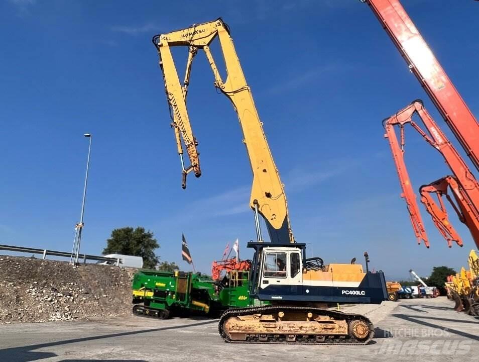 Komatsu PC400-LC Kāpurķēžu ekskavatori