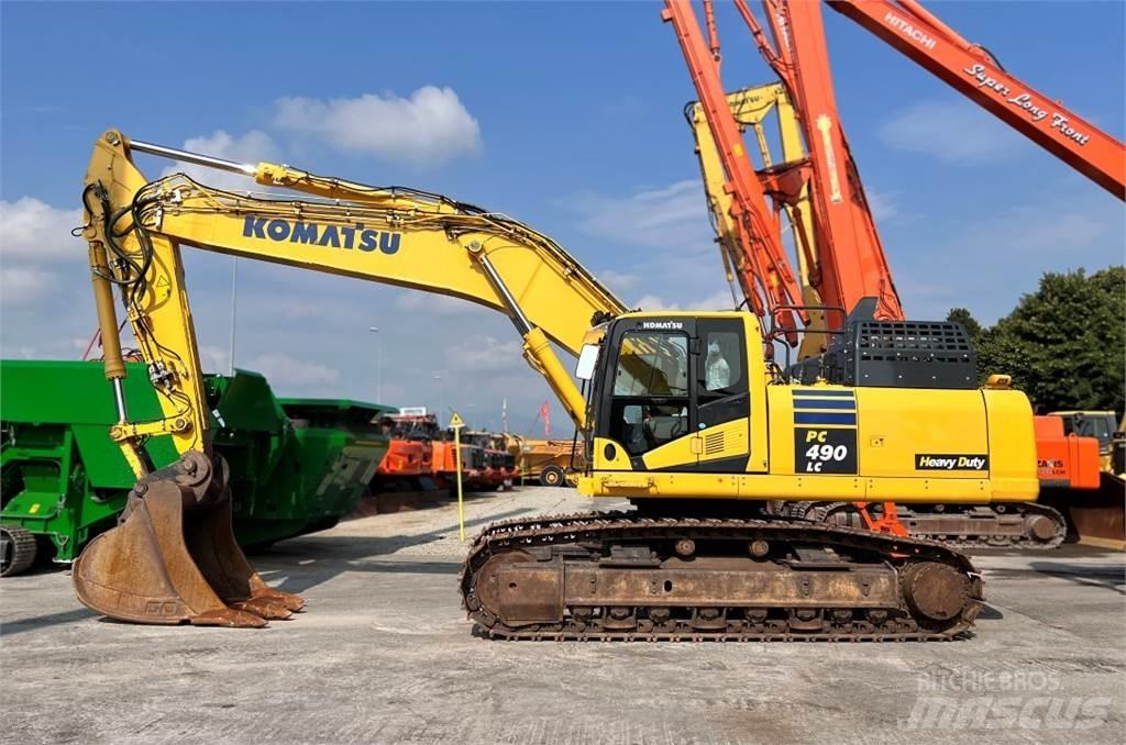 Komatsu PC490LC -11 Kāpurķēžu ekskavatori