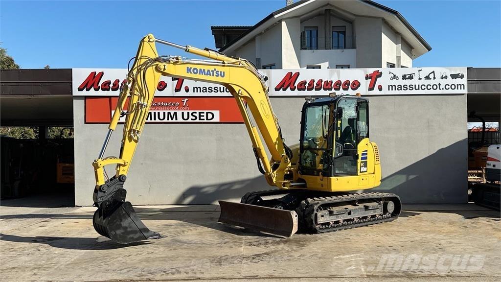 Komatsu PC80MR-5E Vidēja lieluma ekskavatori 7 t - 12 t