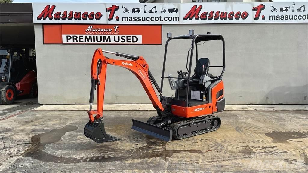 Kubota KX018-4 Mini ekskavatori < 7 t
