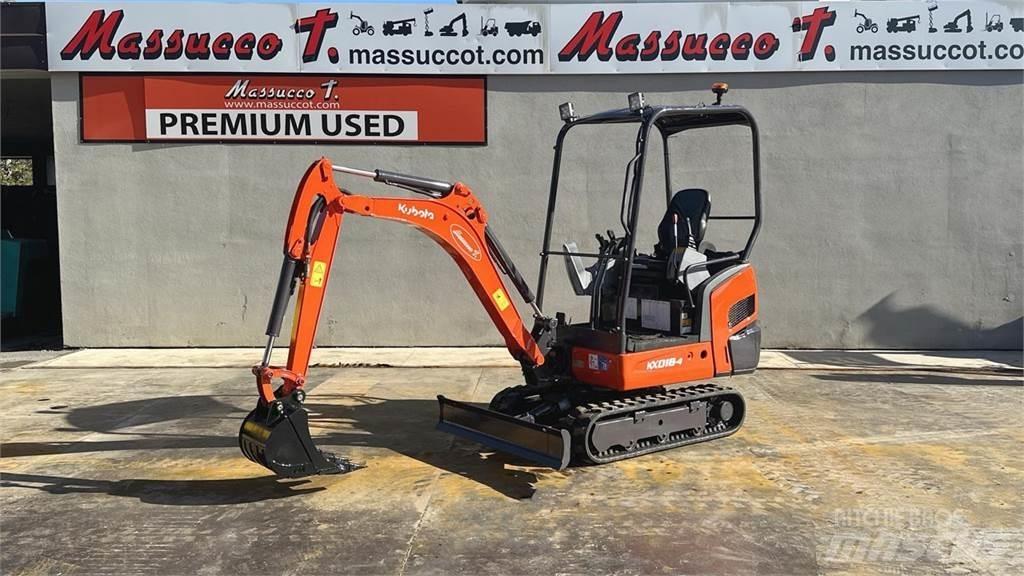 Kubota KX018-4 Mini ekskavatori < 7 t
