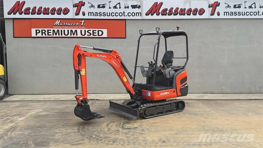 Kubota KX018-4 Mini ekskavatori < 7 t