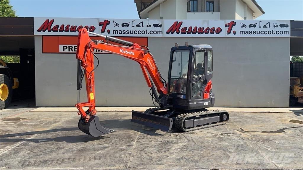 Kubota U35-3 Mini ekskavatori < 7 t