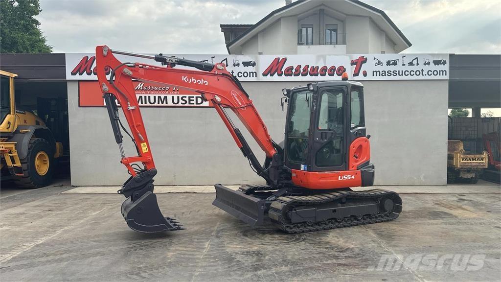 Kubota U55-4 Mini ekskavatori < 7 t