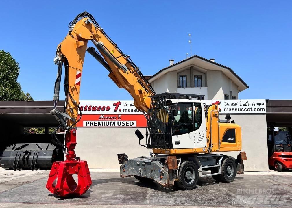 Liebherr LH22 Ekskavatori uz riteņiem